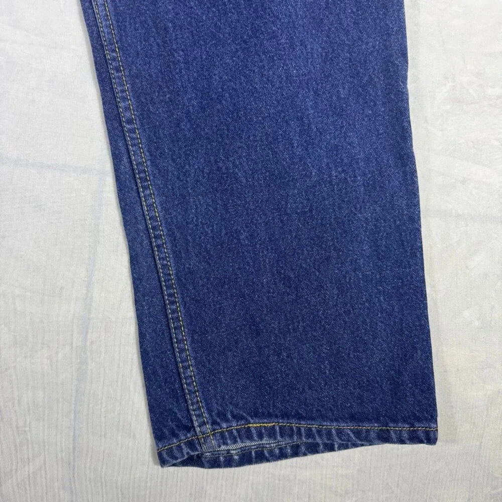 Levi's 505 Men's Straight‎ Leg Jeans Blue Denim Regular Fit Zip Fly W38 L29